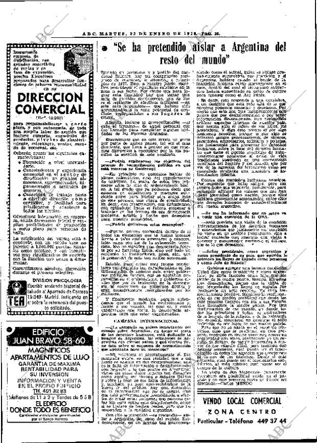 ABC MADRID 23-01-1979 página 46