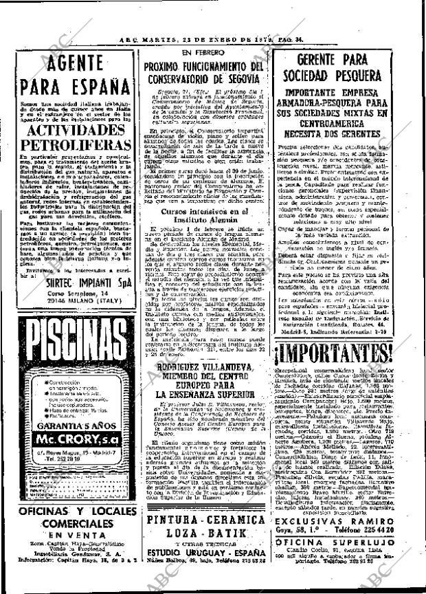 ABC MADRID 23-01-1979 página 50