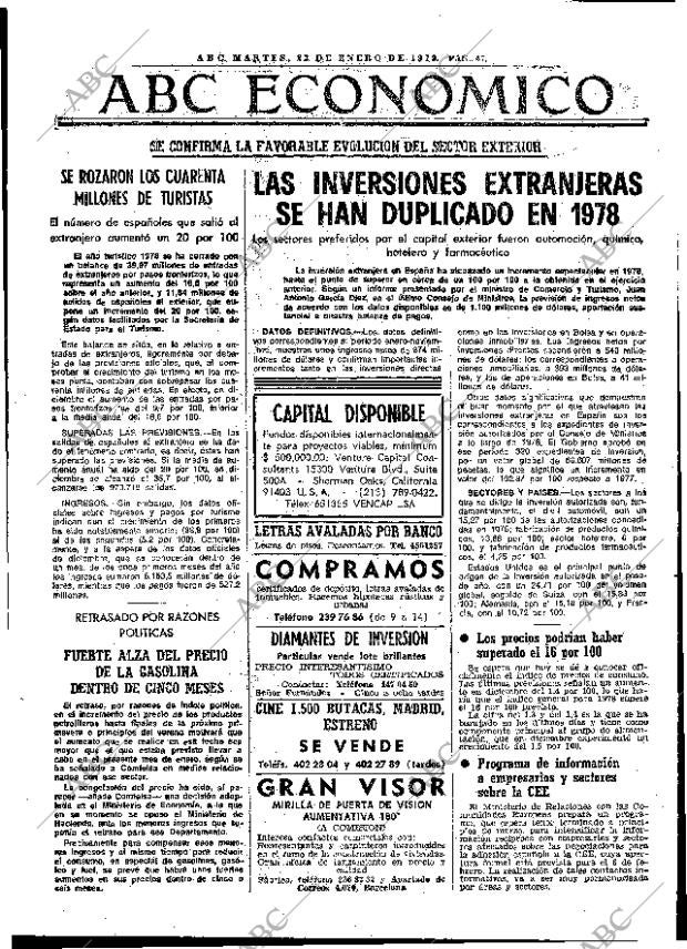 ABC MADRID 23-01-1979 página 63