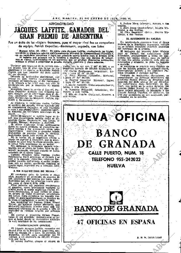 ABC MADRID 23-01-1979 página 81