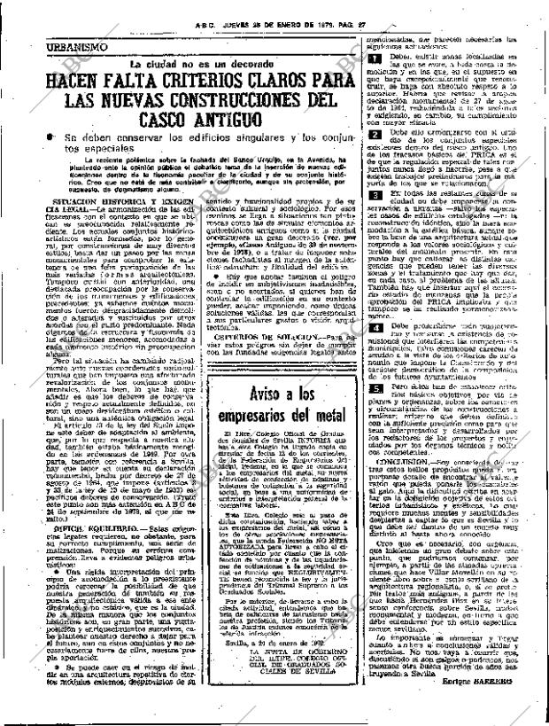 ABC SEVILLA 25-01-1979 página 35