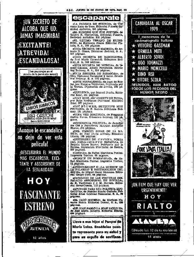 ABC SEVILLA 25-01-1979 página 36