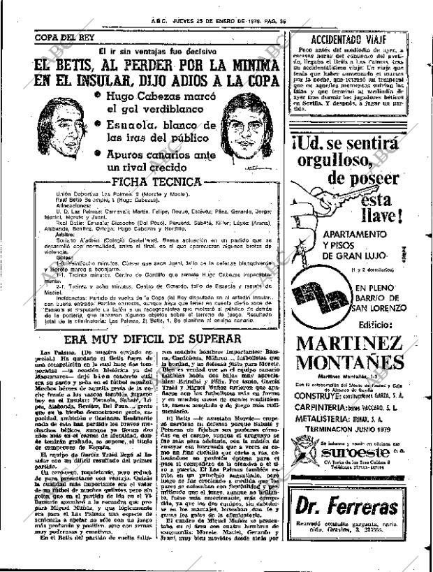 ABC SEVILLA 25-01-1979 página 43