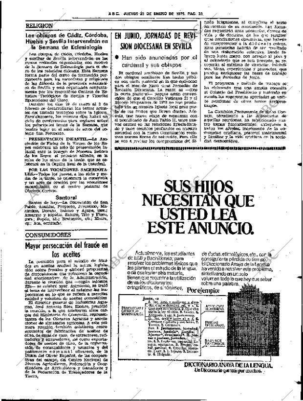 ABC SEVILLA 25-01-1979 página 47