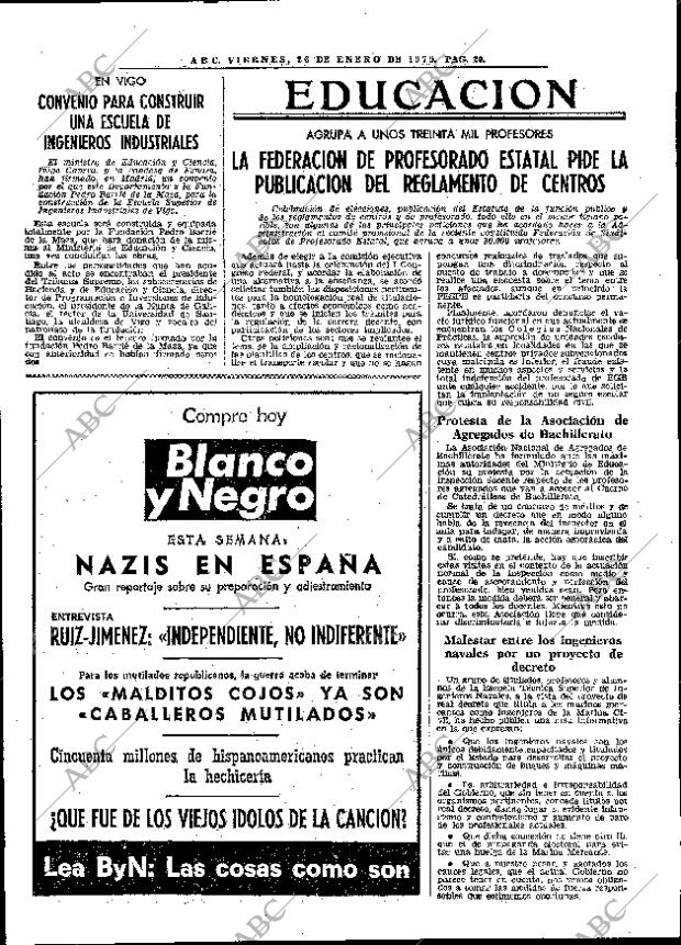 ABC MADRID 26-01-1979 página 28