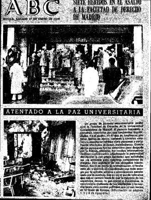 ABC SEVILLA 27-01-1979 página 1