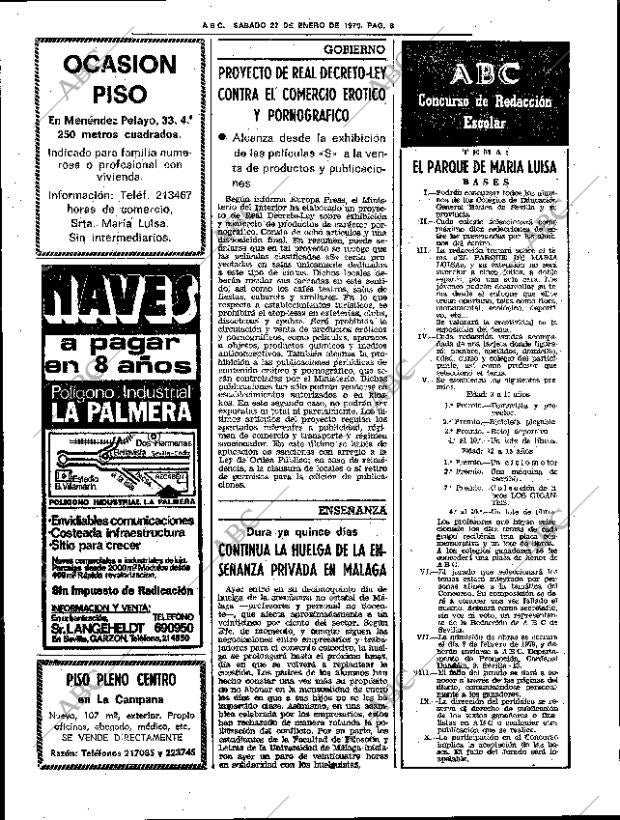 ABC SEVILLA 27-01-1979 página 20