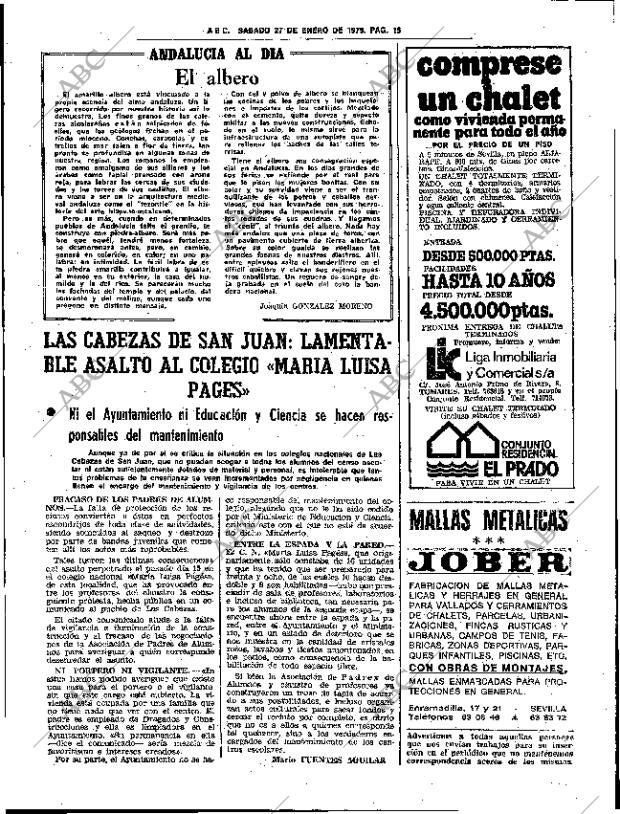 ABC SEVILLA 27-01-1979 página 27