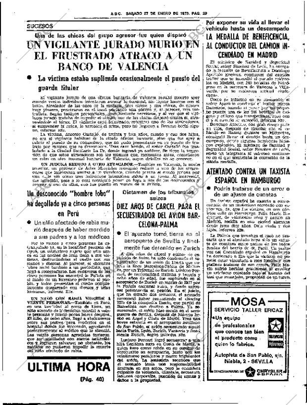 ABC SEVILLA 27-01-1979 página 41