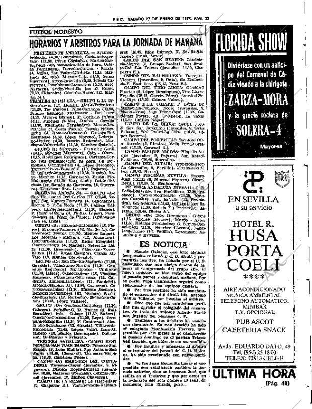 ABC SEVILLA 27-01-1979 página 45