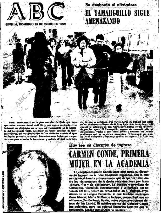 ABC SEVILLA 28-01-1979 página 1