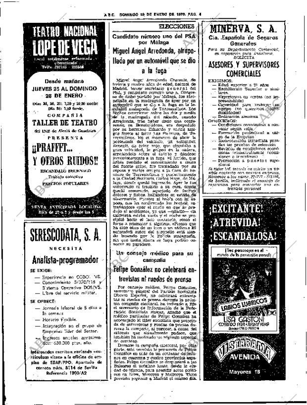 ABC SEVILLA 28-01-1979 página 20