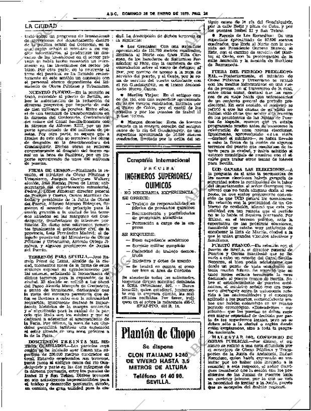 ABC SEVILLA 28-01-1979 página 40