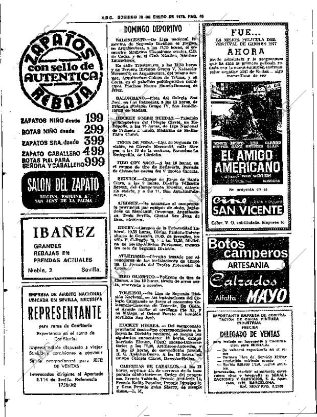 ABC SEVILLA 28-01-1979 página 62
