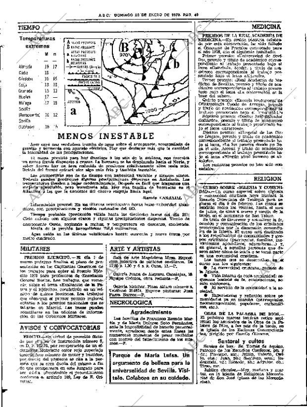 ABC SEVILLA 28-01-1979 página 64