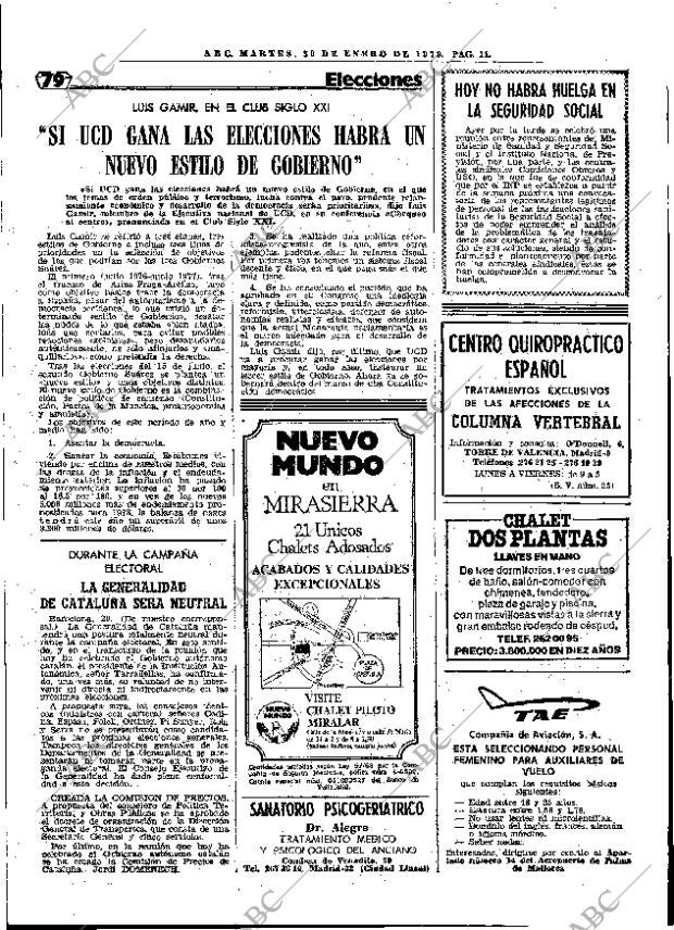 ABC MADRID 30-01-1979 página 23