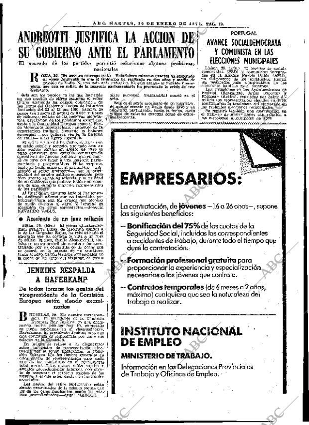 ABC MADRID 30-01-1979 página 31