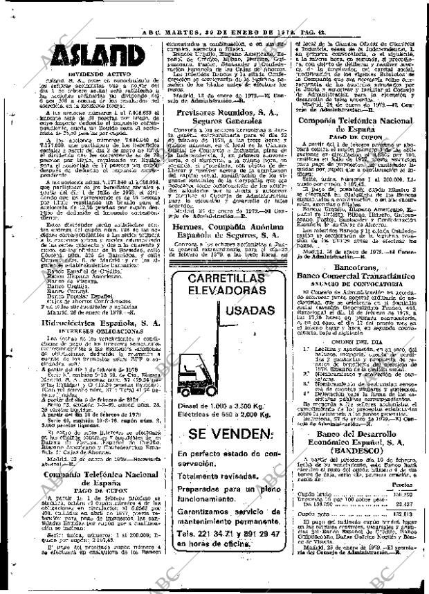 ABC MADRID 30-01-1979 página 54