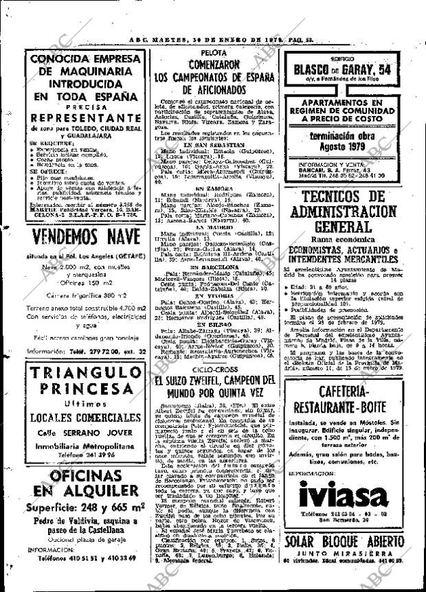 ABC MADRID 30-01-1979 página 64