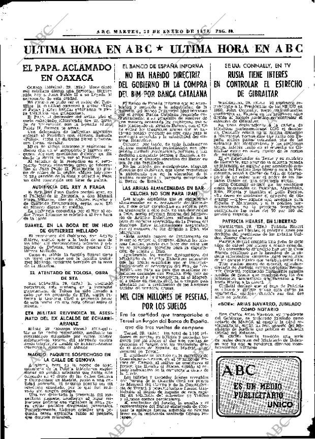 ABC MADRID 30-01-1979 página 92