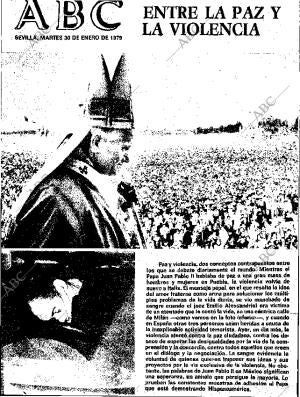 ABC SEVILLA 30-01-1979 página 1
