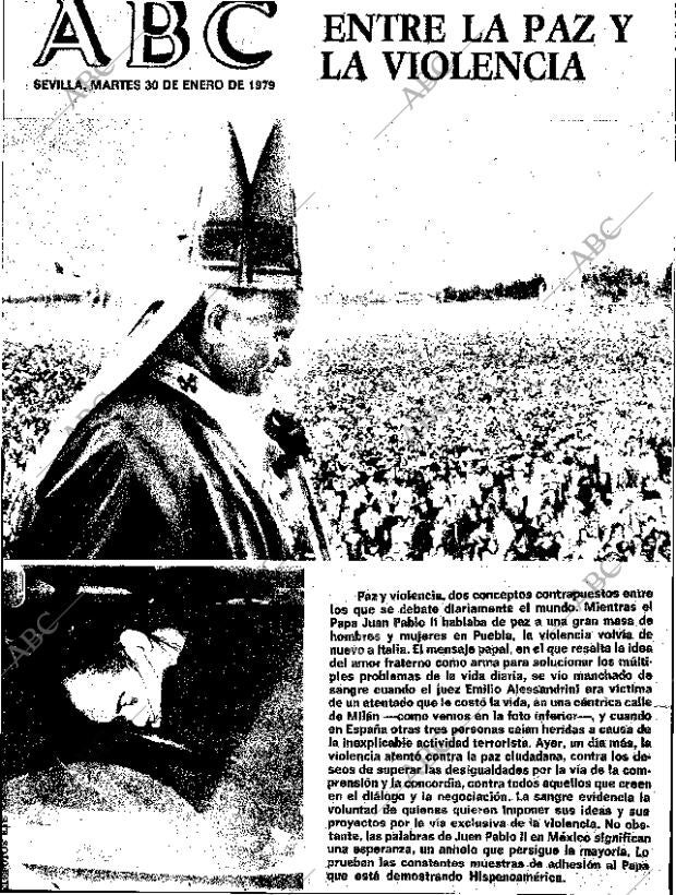 ABC SEVILLA 30-01-1979 página 1