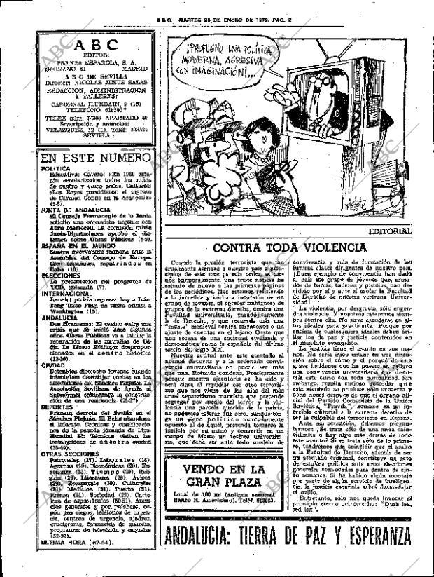 ABC SEVILLA 30-01-1979 página 14
