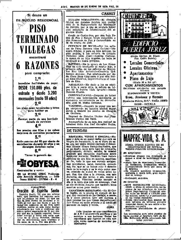 ABC SEVILLA 30-01-1979 página 44