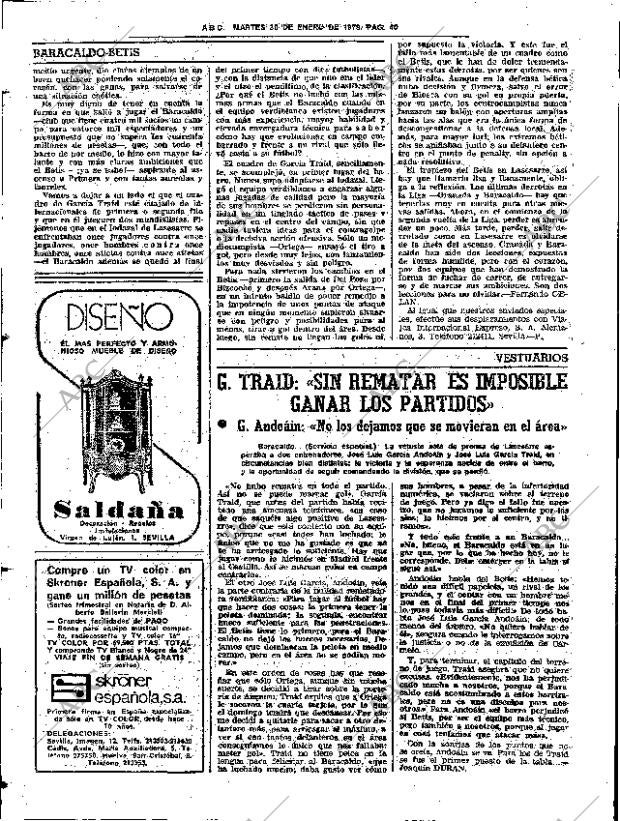 ABC SEVILLA 30-01-1979 página 52