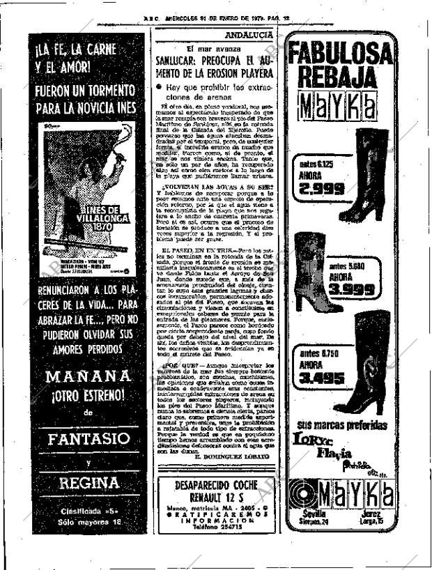 ABC SEVILLA 31-01-1979 página 18