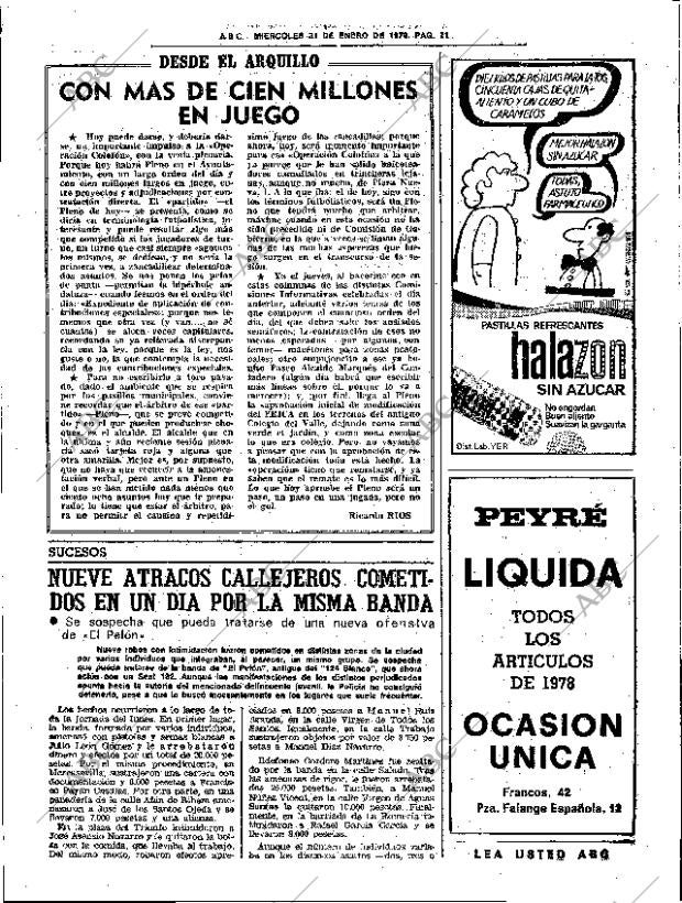 ABC SEVILLA 31-01-1979 página 27