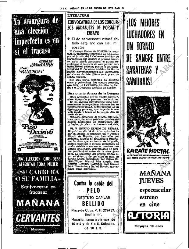 ABC SEVILLA 31-01-1979 página 30