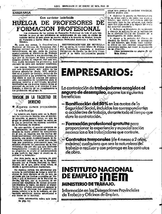 ABC SEVILLA 31-01-1979 página 31