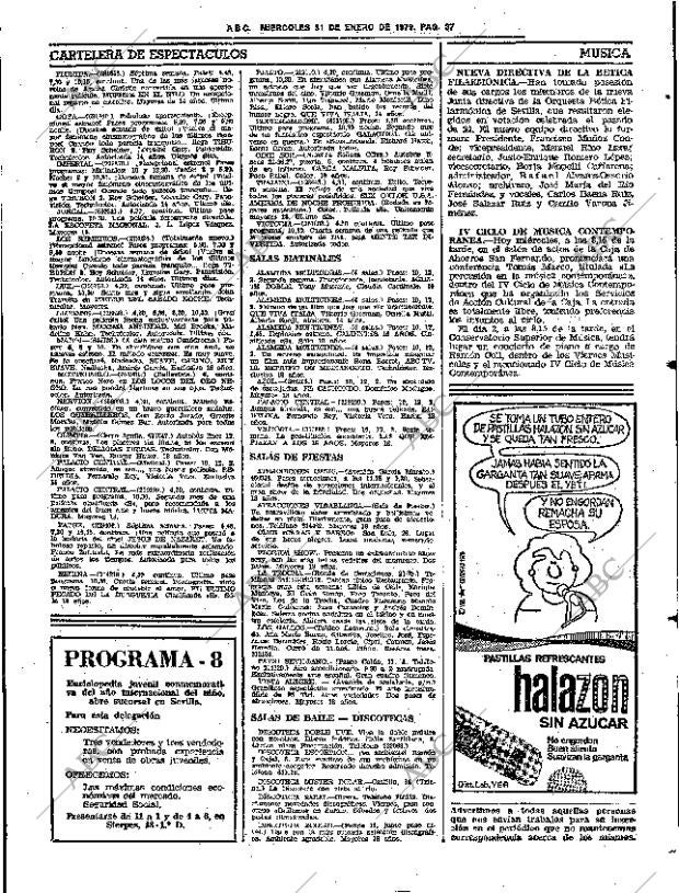ABC SEVILLA 31-01-1979 página 43