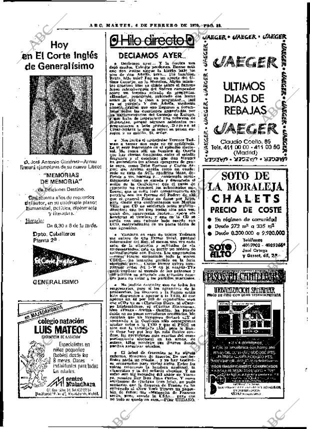 ABC MADRID 06-02-1979 página 28