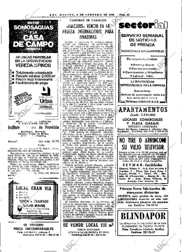 ABC MADRID 06-02-1979 página 80