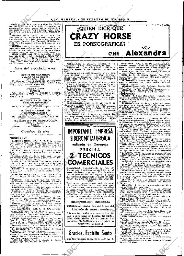 ABC MADRID 06-02-1979 página 86