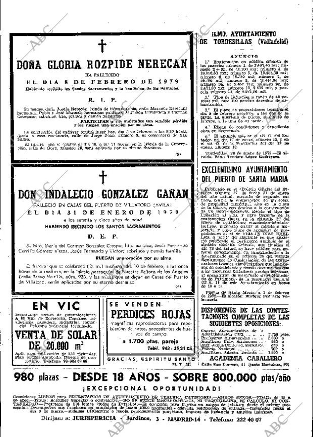 ABC MADRID 09-02-1979 página 90