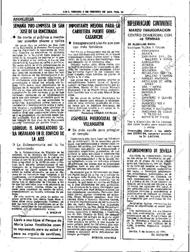 ABC SEVILLA 09-02-1979 página 23