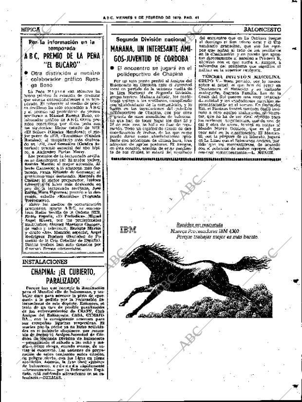 ABC SEVILLA 09-02-1979 página 49