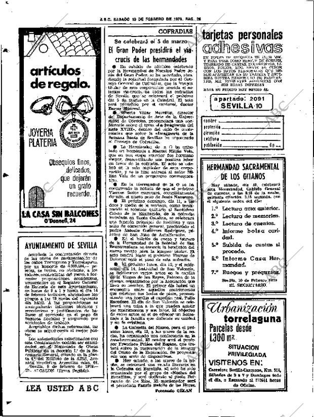ABC SEVILLA 10-02-1979 página 38