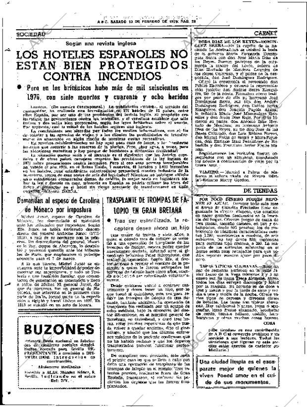 ABC SEVILLA 10-02-1979 página 40