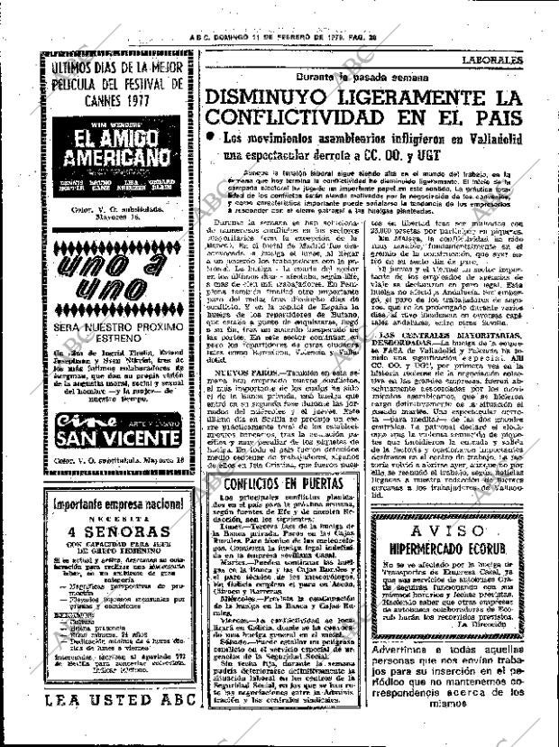 ABC SEVILLA 11-02-1979 página 40