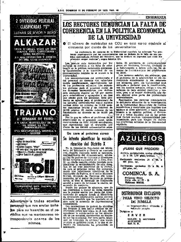 ABC SEVILLA 11-02-1979 página 58