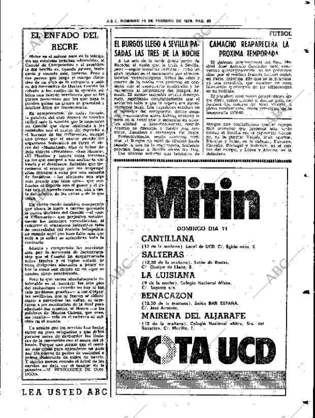 ABC SEVILLA 11-02-1979 página 65