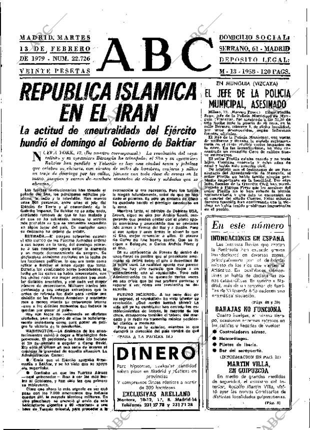 ABC MADRID 13-02-1979 página 13