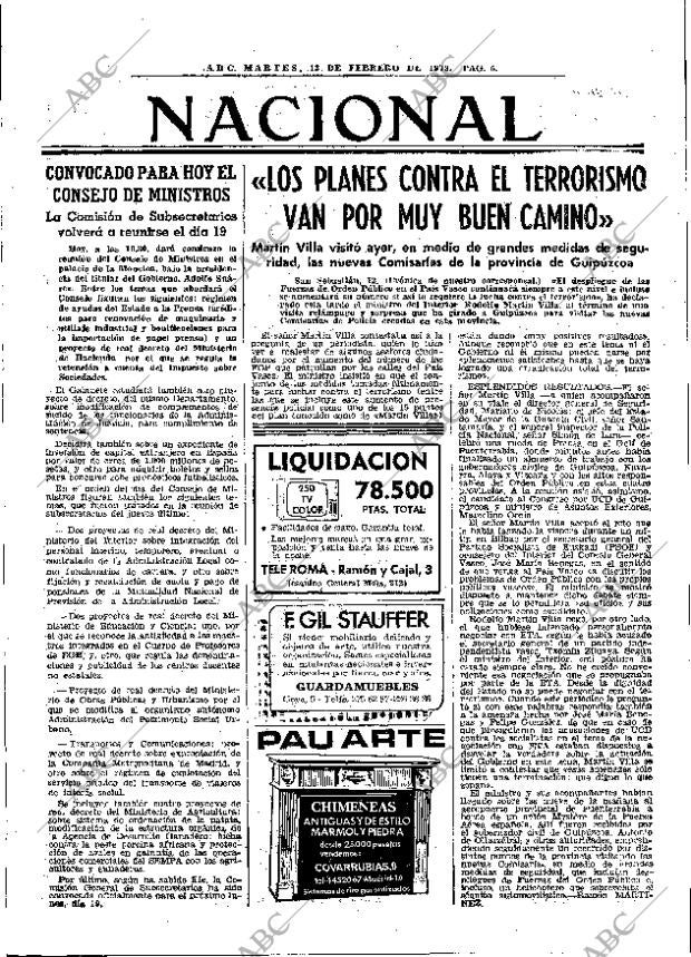 ABC MADRID 13-02-1979 página 17