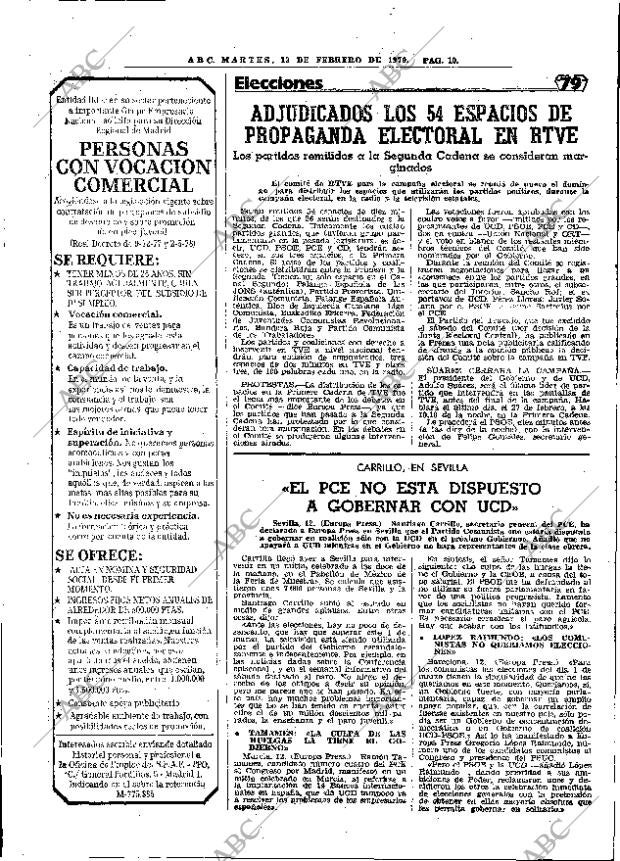 ABC MADRID 13-02-1979 página 22