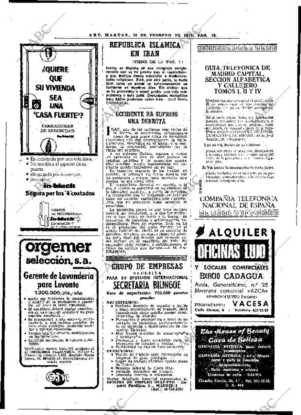 ABC MADRID 13-02-1979 página 30