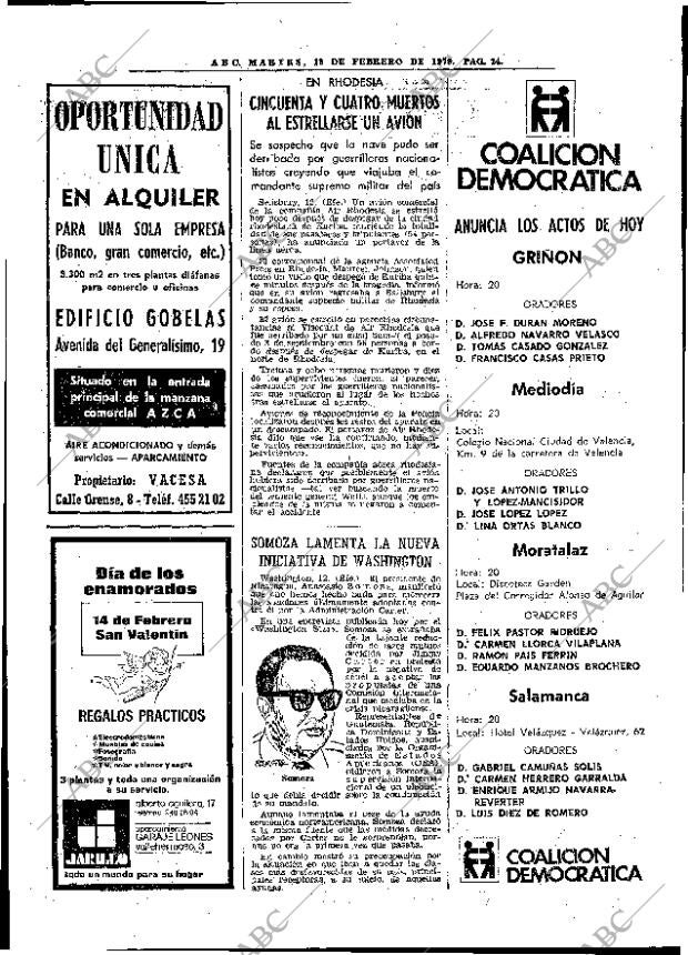 ABC MADRID 13-02-1979 página 36